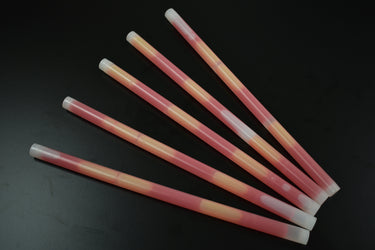 12 inch 15mm Orange Premium Glow Sticks- 10 Per Package